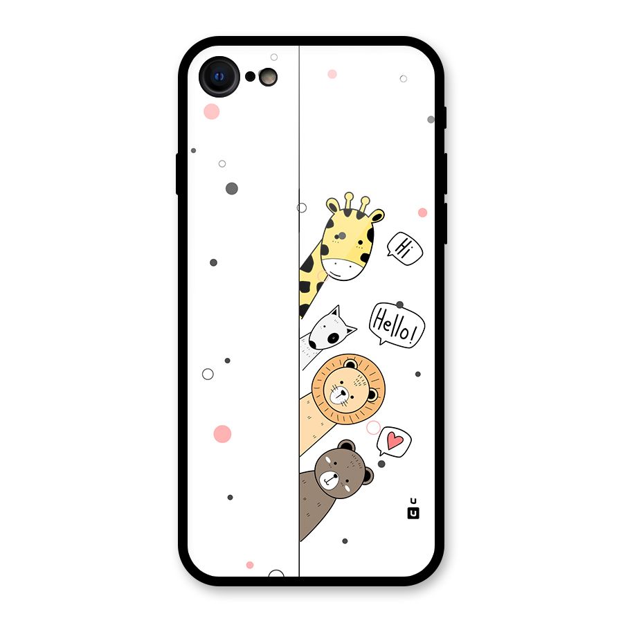 Animal Greetings Back Case for iPhone 7