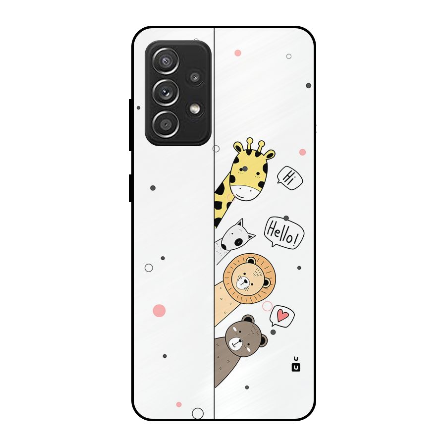 Animal Greetings Metal Back Case for Galaxy A52