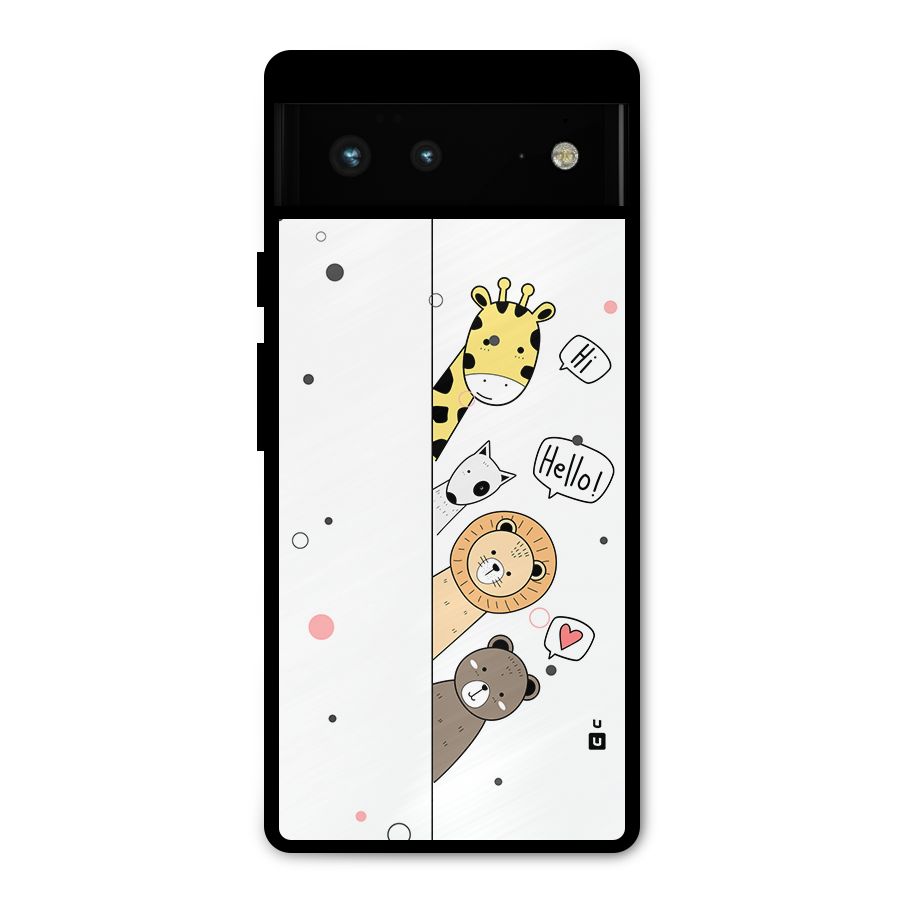 Animal Greetings Metal Back Case for Google Pixel 6