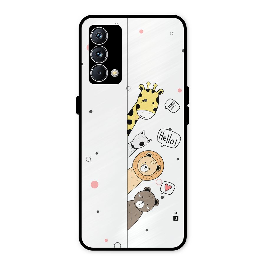 Animal Greetings Metal Back Case for Realme GT Master Edition