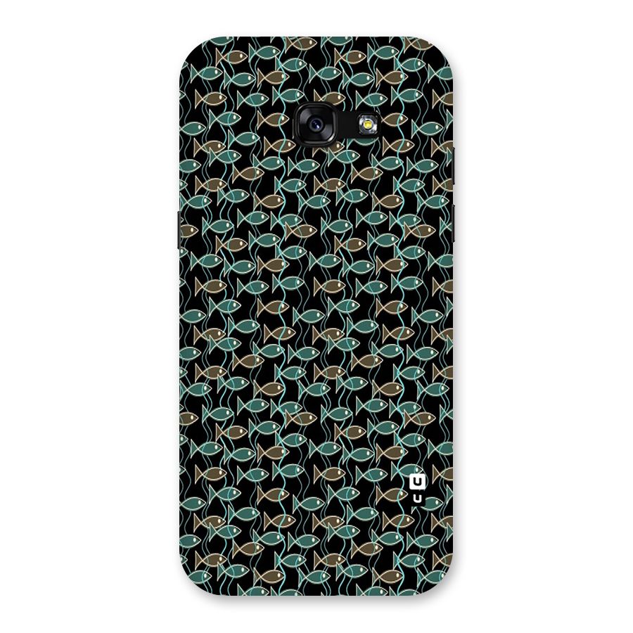 Animated Fishes Art Pattern Back Case for Galaxy A5 2017