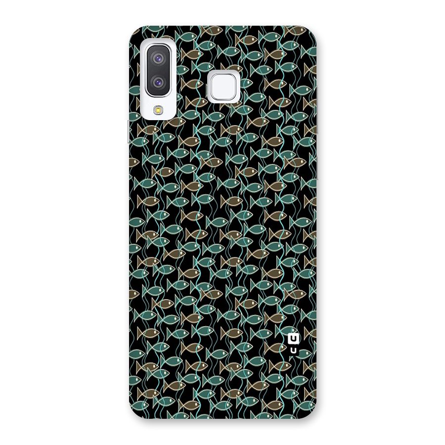 Animated Fishes Art Pattern Back Case for Galaxy A8 Star