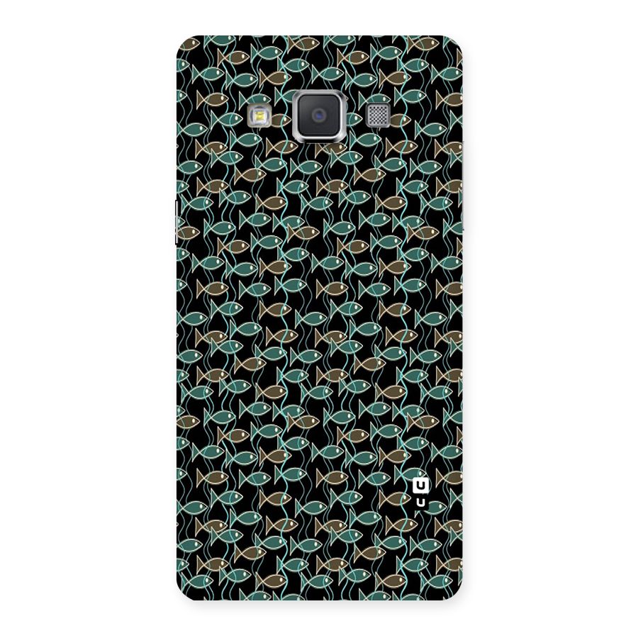 Animated Fishes Art Pattern Back Case for Galaxy Grand 3
