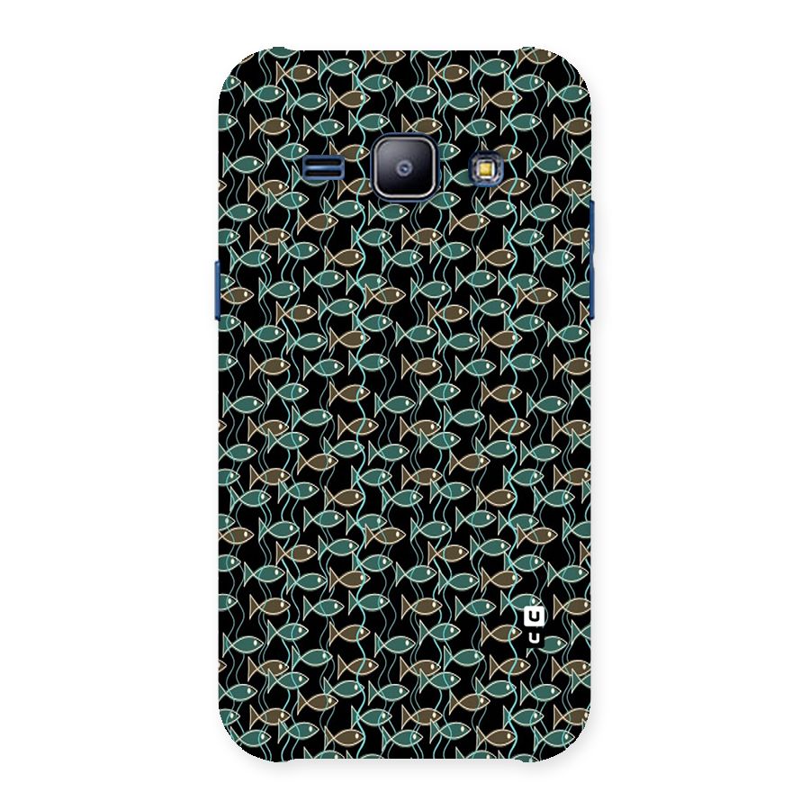 Animated Fishes Art Pattern Back Case for Galaxy J1