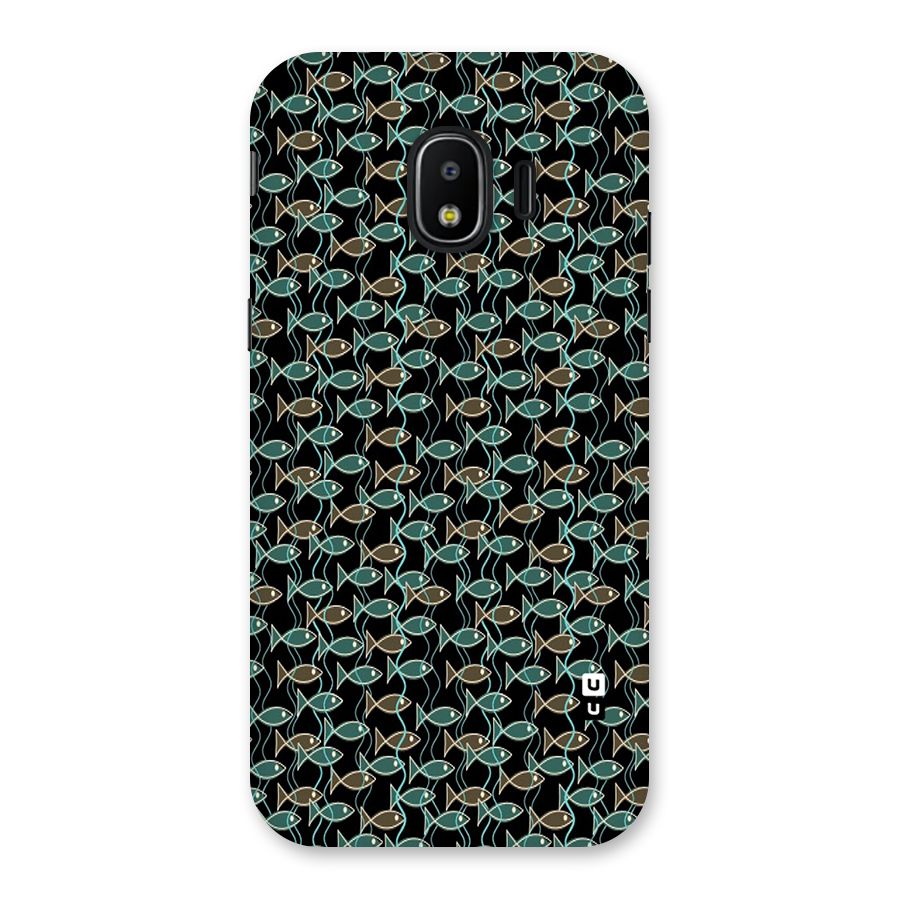 Animated Fishes Art Pattern Back Case for Galaxy J2 Pro 2018