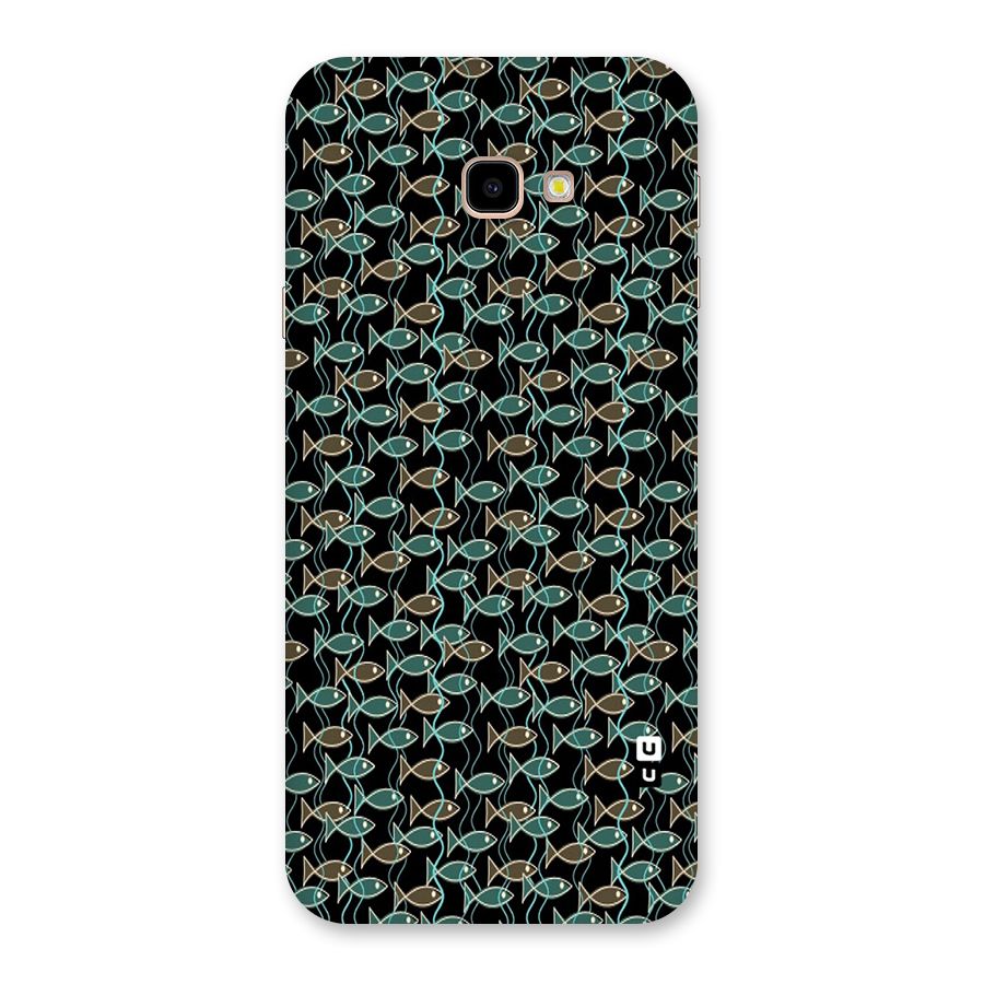 Animated Fishes Art Pattern Back Case for Galaxy J4 Plus