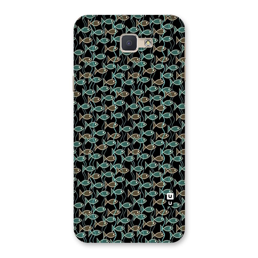 Animated Fishes Art Pattern Back Case for Galaxy J5 Prime