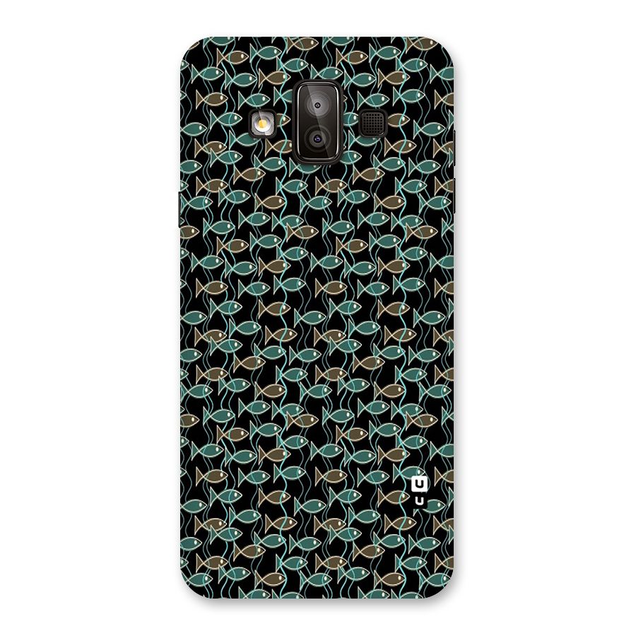 Animated Fishes Art Pattern Back Case for Galaxy J7 Duo