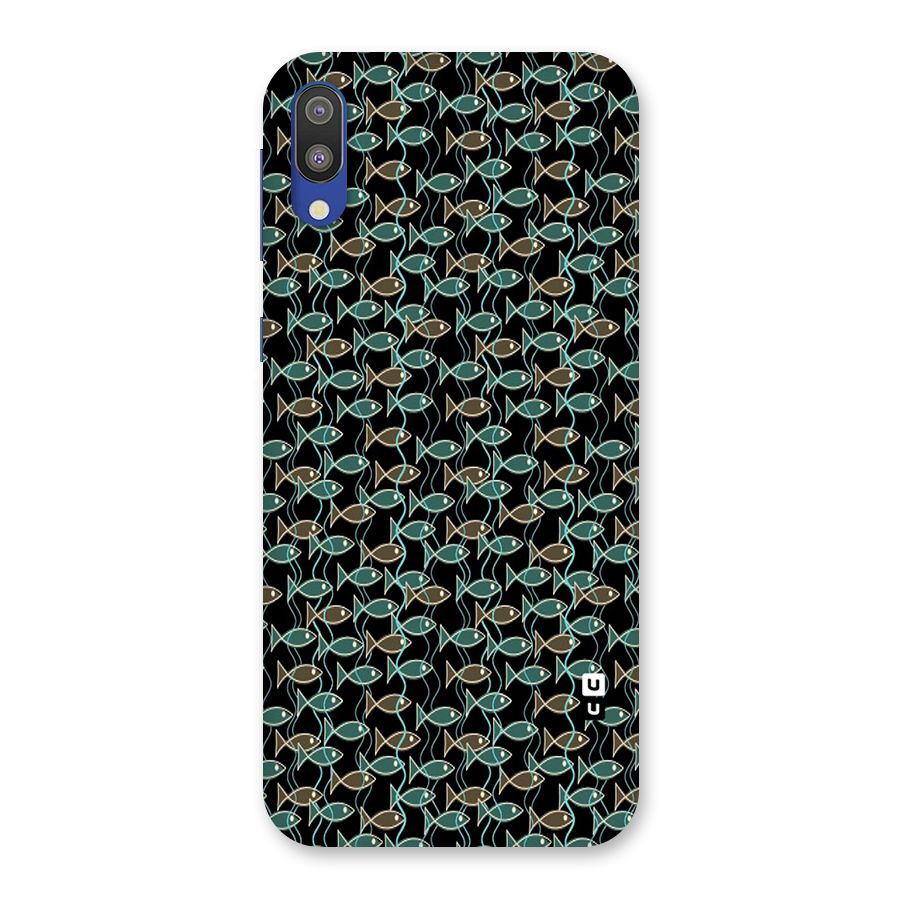 Animated Fishes Art Pattern Back Case for Galaxy M10