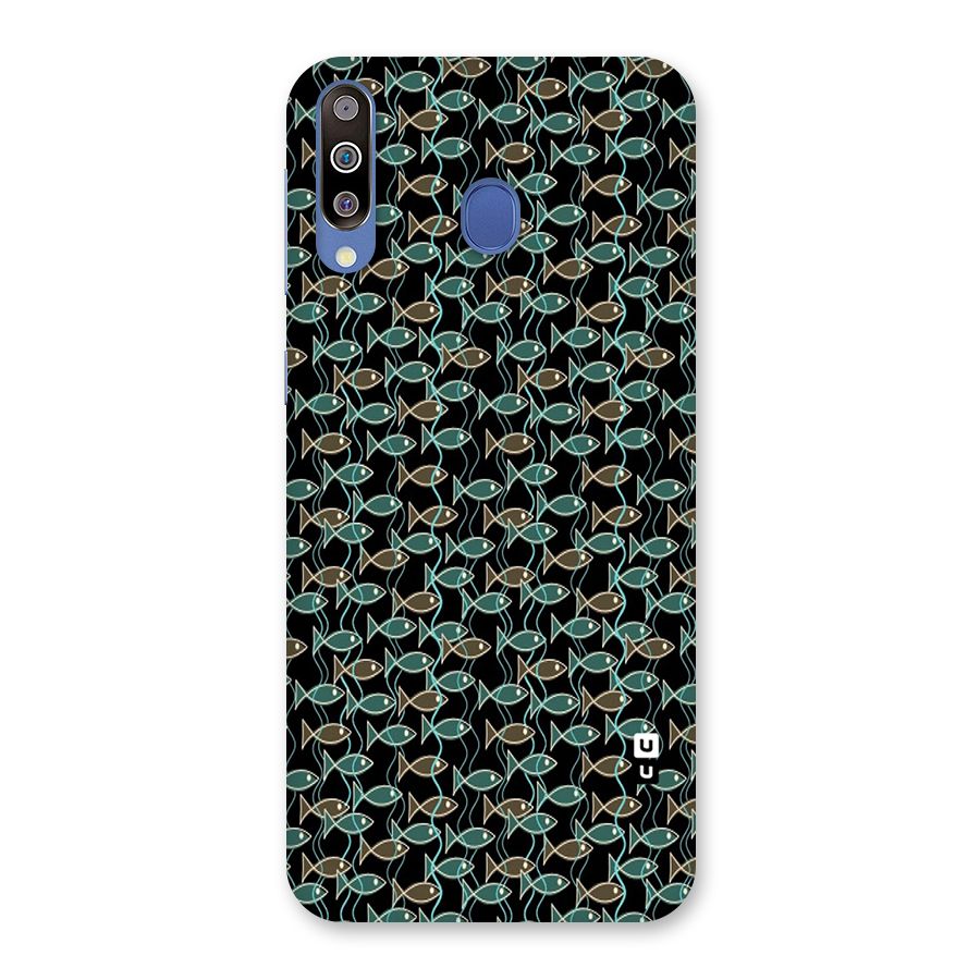 Animated Fishes Art Pattern Back Case for Galaxy M30