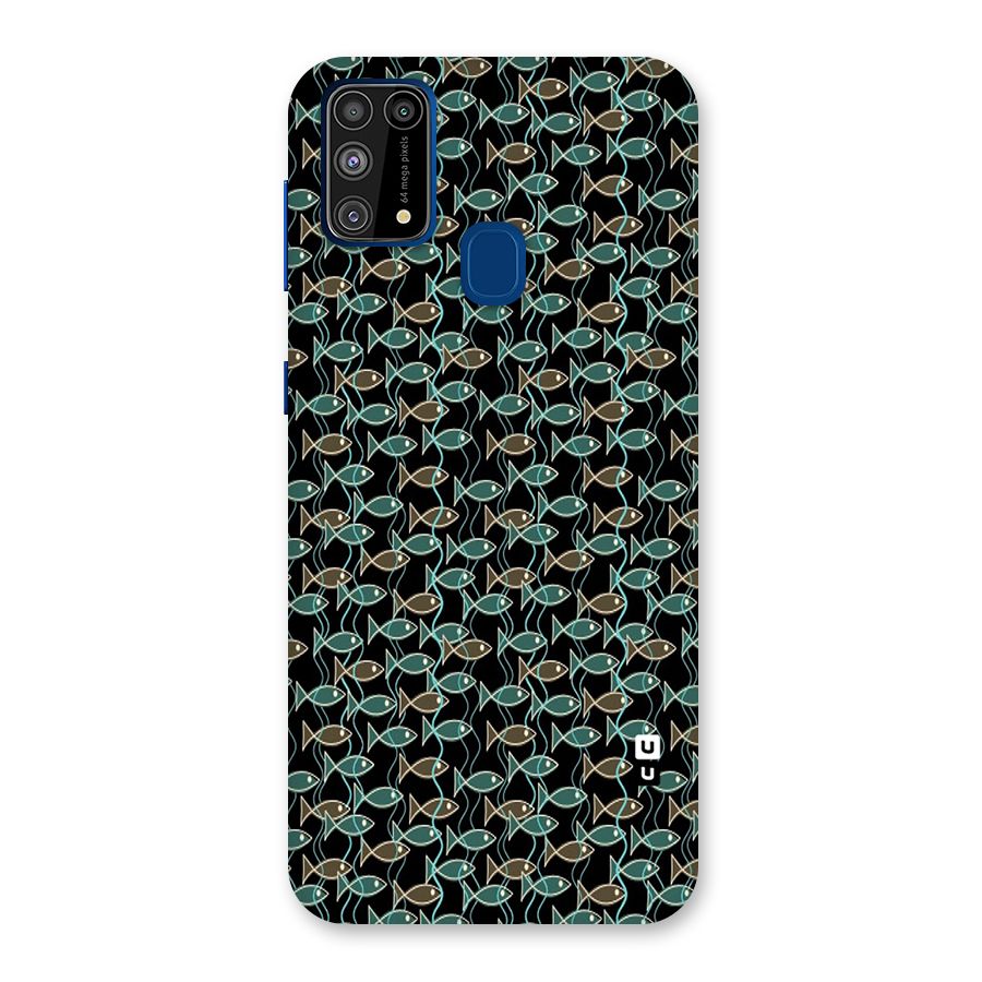 Animated Fishes Art Pattern Back Case for Galaxy M31