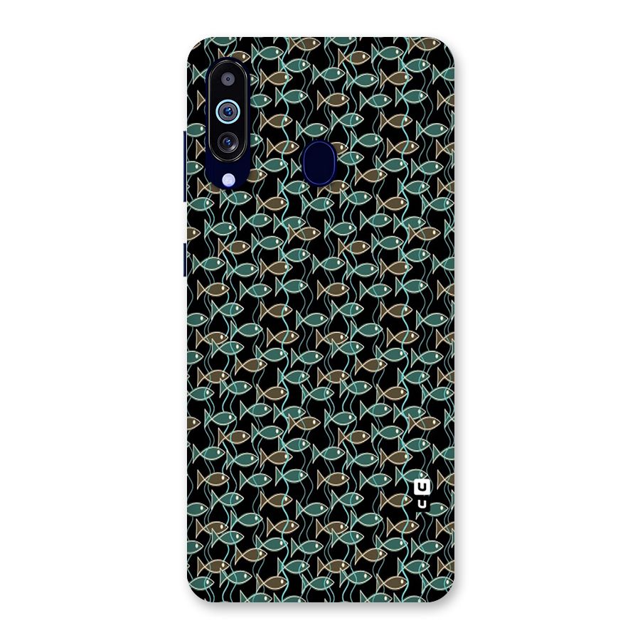 Animated Fishes Art Pattern Back Case for Galaxy M40