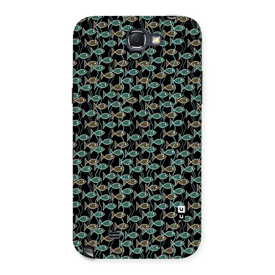 Animated Fishes Art Pattern Back Case for Galaxy Note 2