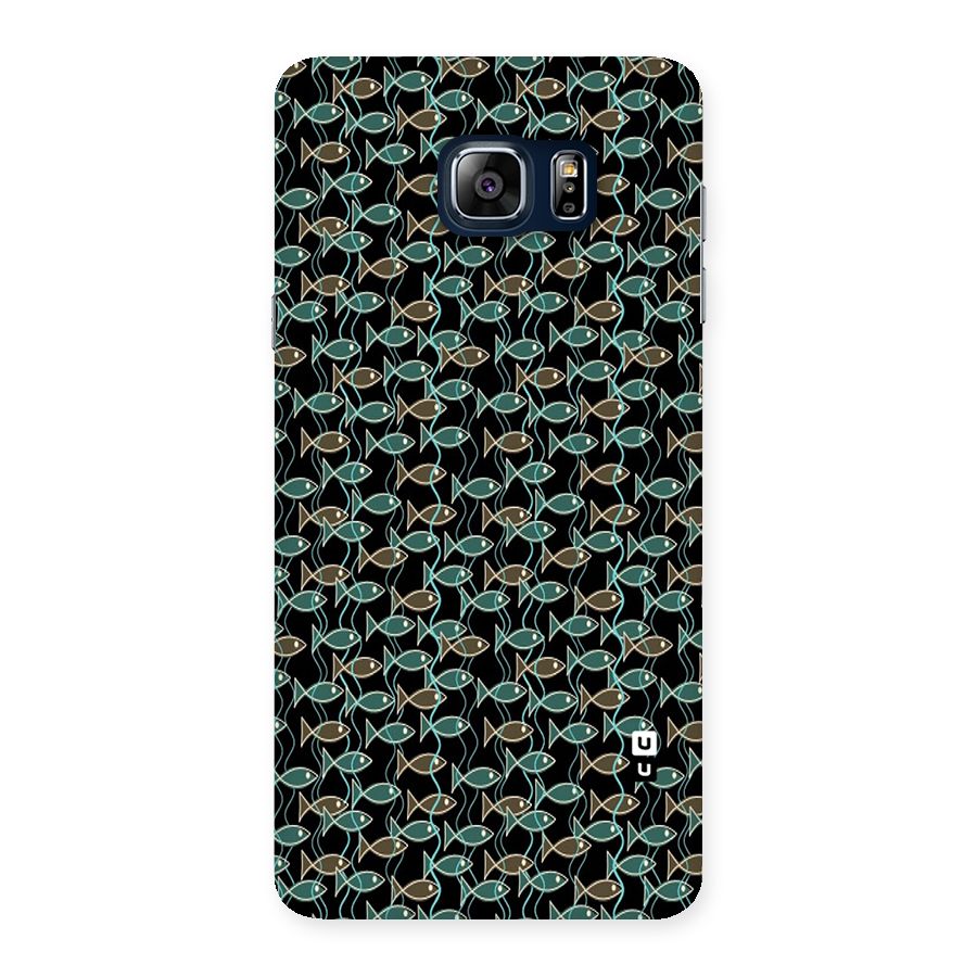 Animated Fishes Art Pattern Back Case for Galaxy Note 5