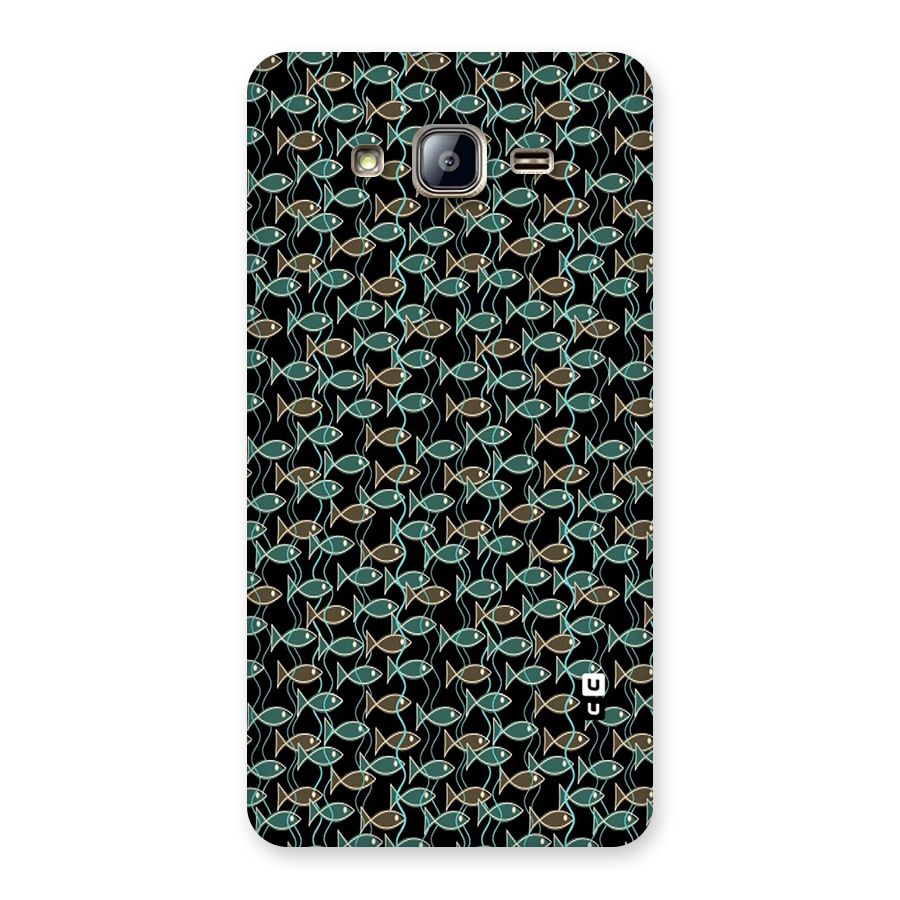 Animated Fishes Art Pattern Back Case for Galaxy On5