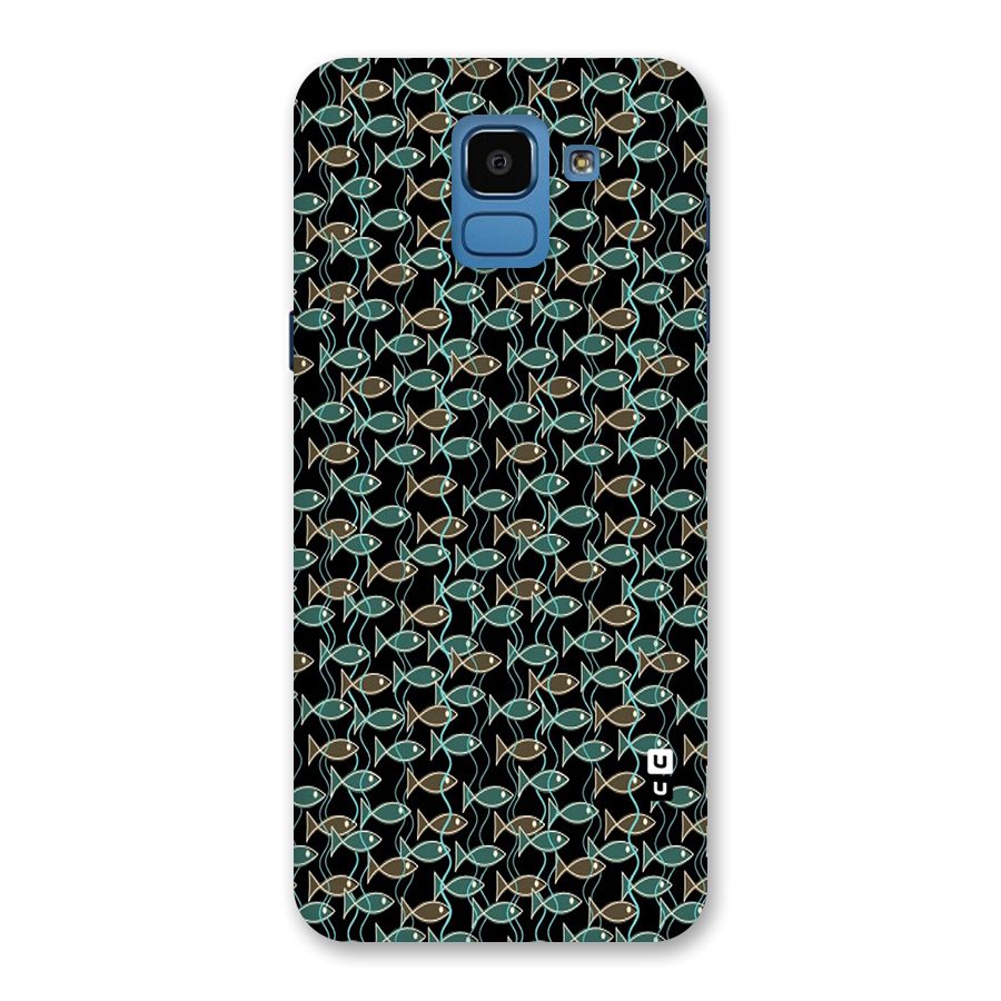 Animated Fishes Art Pattern Back Case for Galaxy On6
