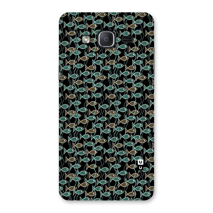 Animated Fishes Art Pattern Back Case for Galaxy On7 2015
