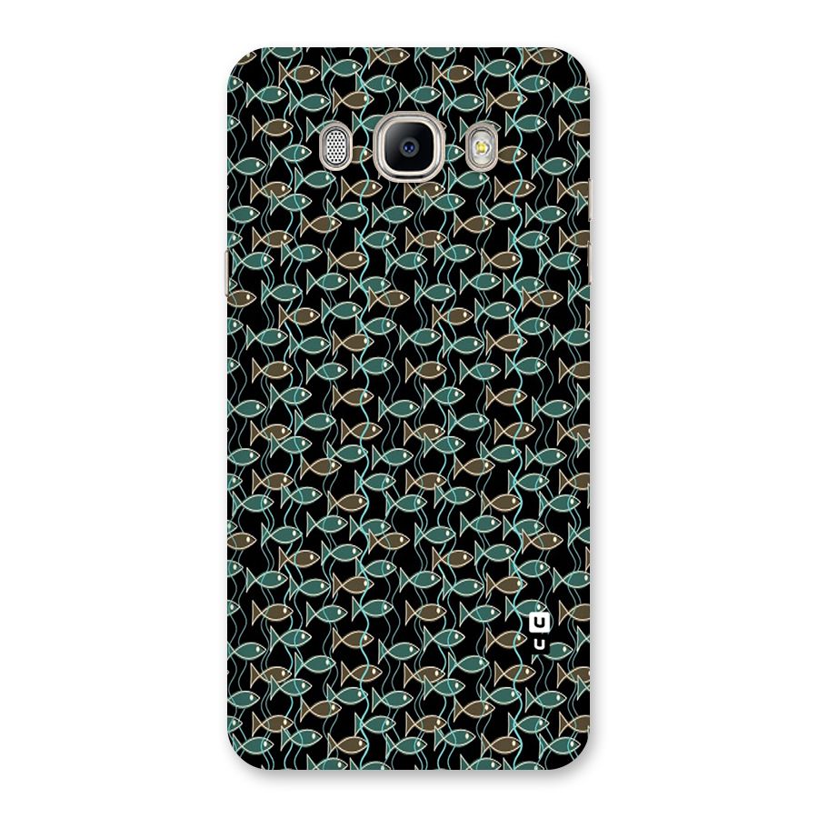 Animated Fishes Art Pattern Back Case for Galaxy On8