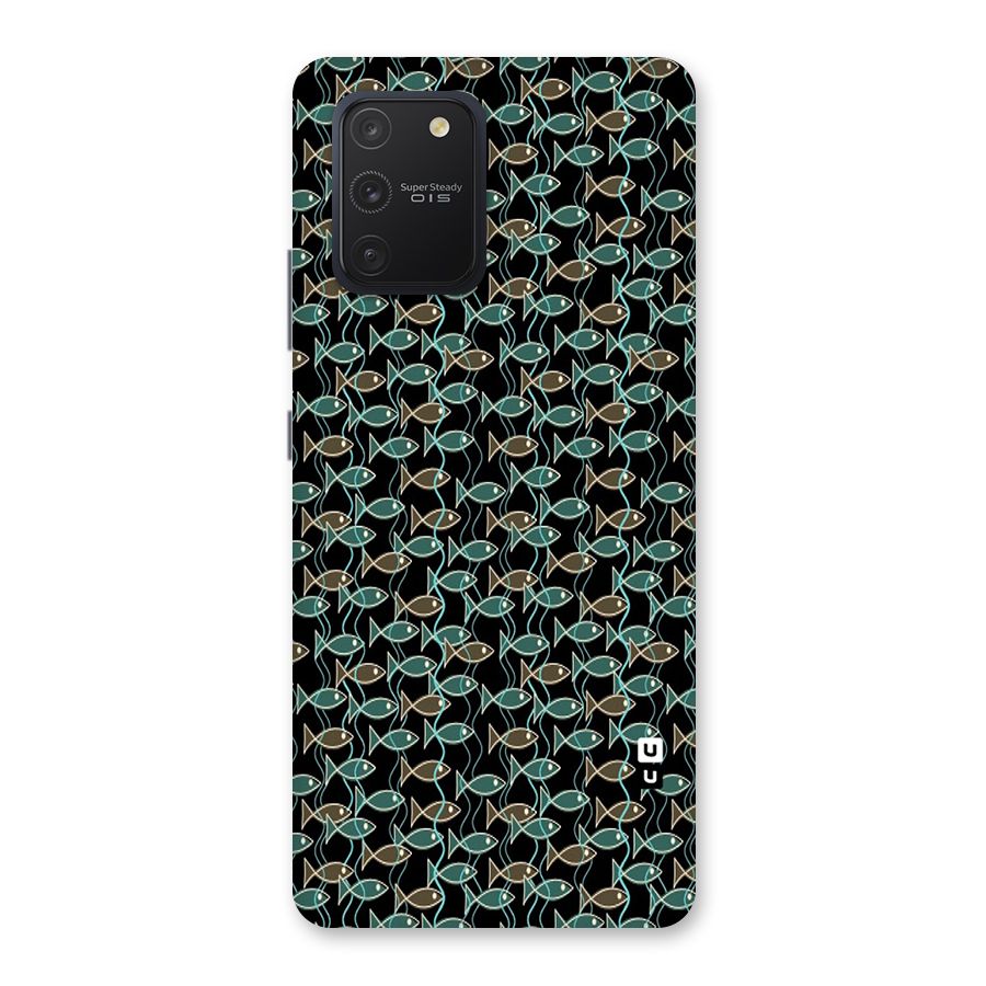 Animated Fishes Art Pattern Back Case for Galaxy S10 Lite