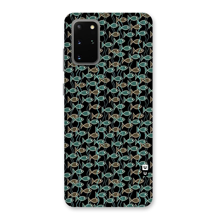 Animated Fishes Art Pattern Back Case for Galaxy S20 Plus