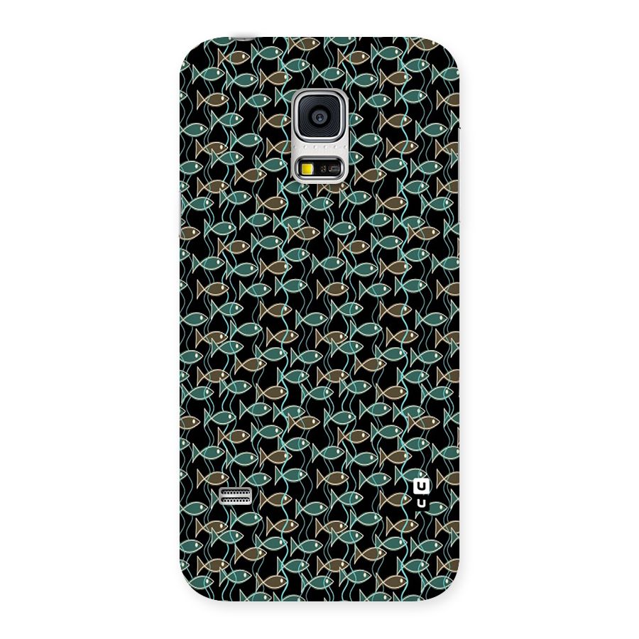 Animated Fishes Art Pattern Back Case for Galaxy S5 Mini