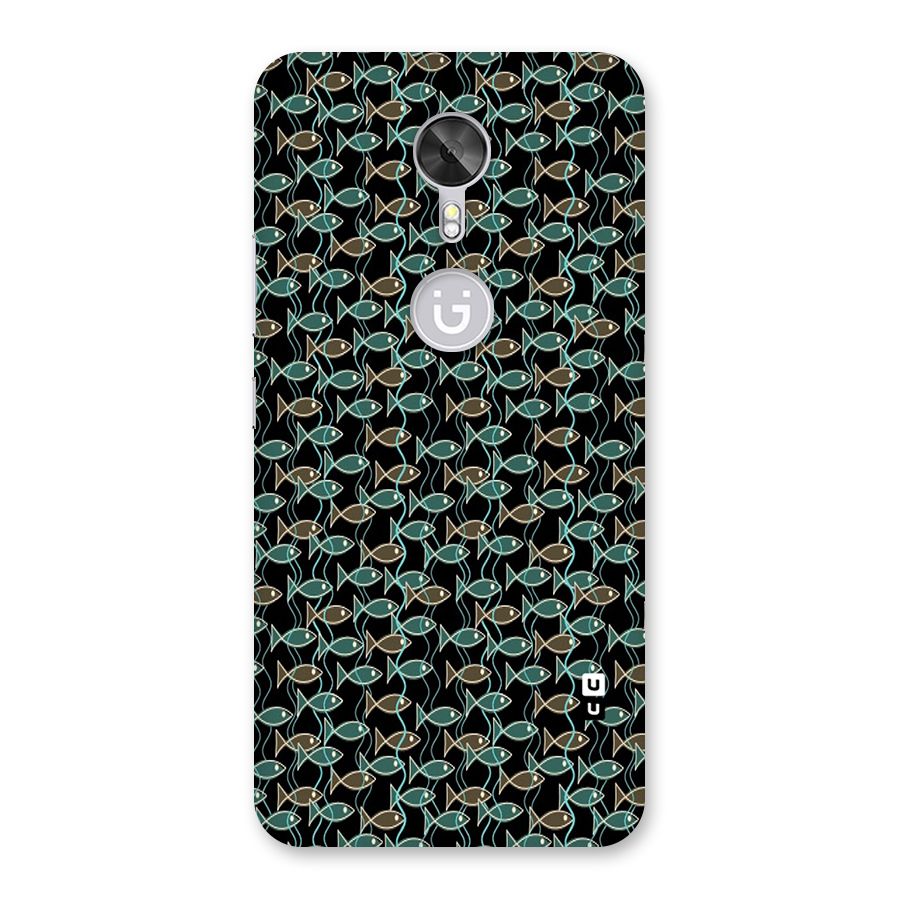 Animated Fishes Art Pattern Back Case for Gionee A1