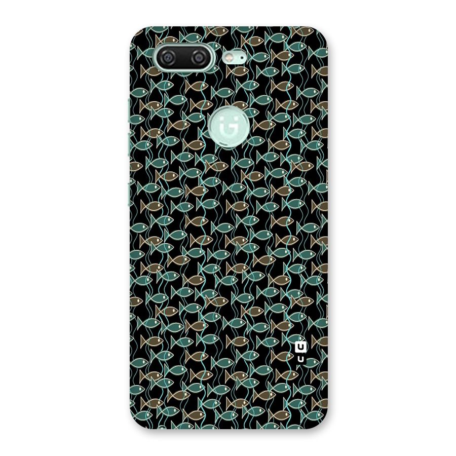Animated Fishes Art Pattern Back Case for Gionee S10