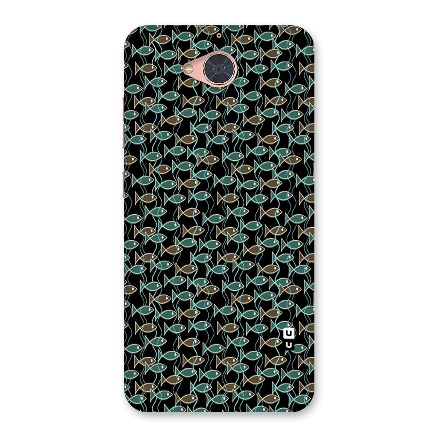 Animated Fishes Art Pattern Back Case for Gionee S6 Pro