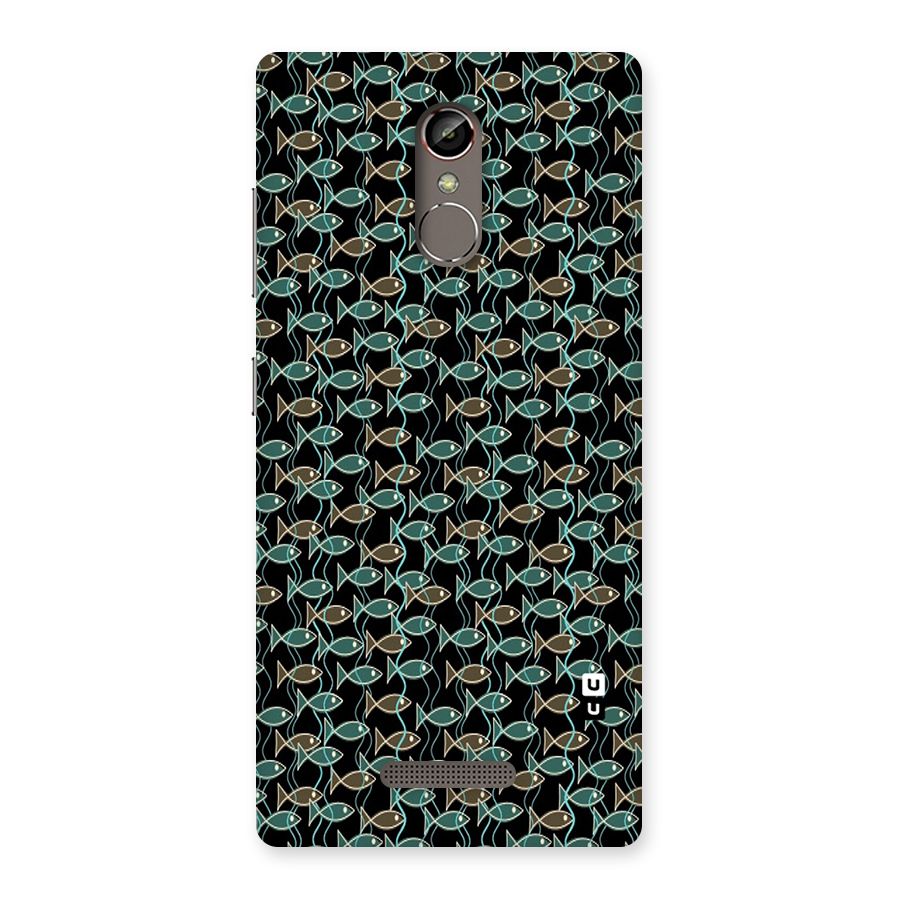 Animated Fishes Art Pattern Back Case for Gionee S6s