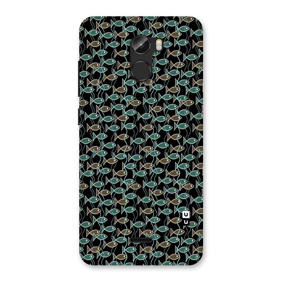 Animated Fishes Art Pattern Back Case for Gionee X1