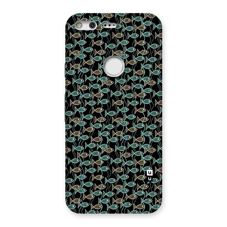 Animated Fishes Art Pattern Back Case for Google Pixel