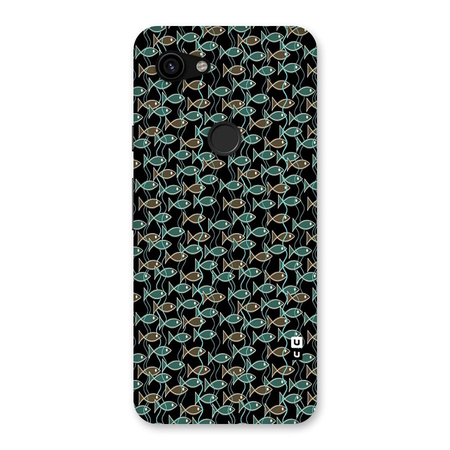Animated Fishes Art Pattern Back Case for Google Pixel 3a