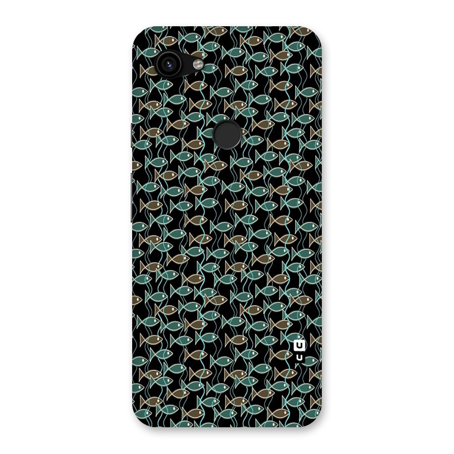 Animated Fishes Art Pattern Back Case for Google Pixel 3a XL