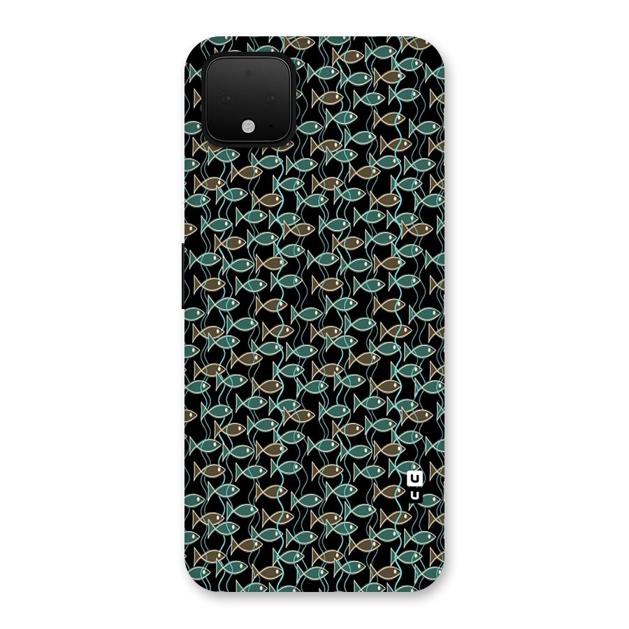 Animated Fishes Art Pattern Back Case for Google Pixel 4 XL