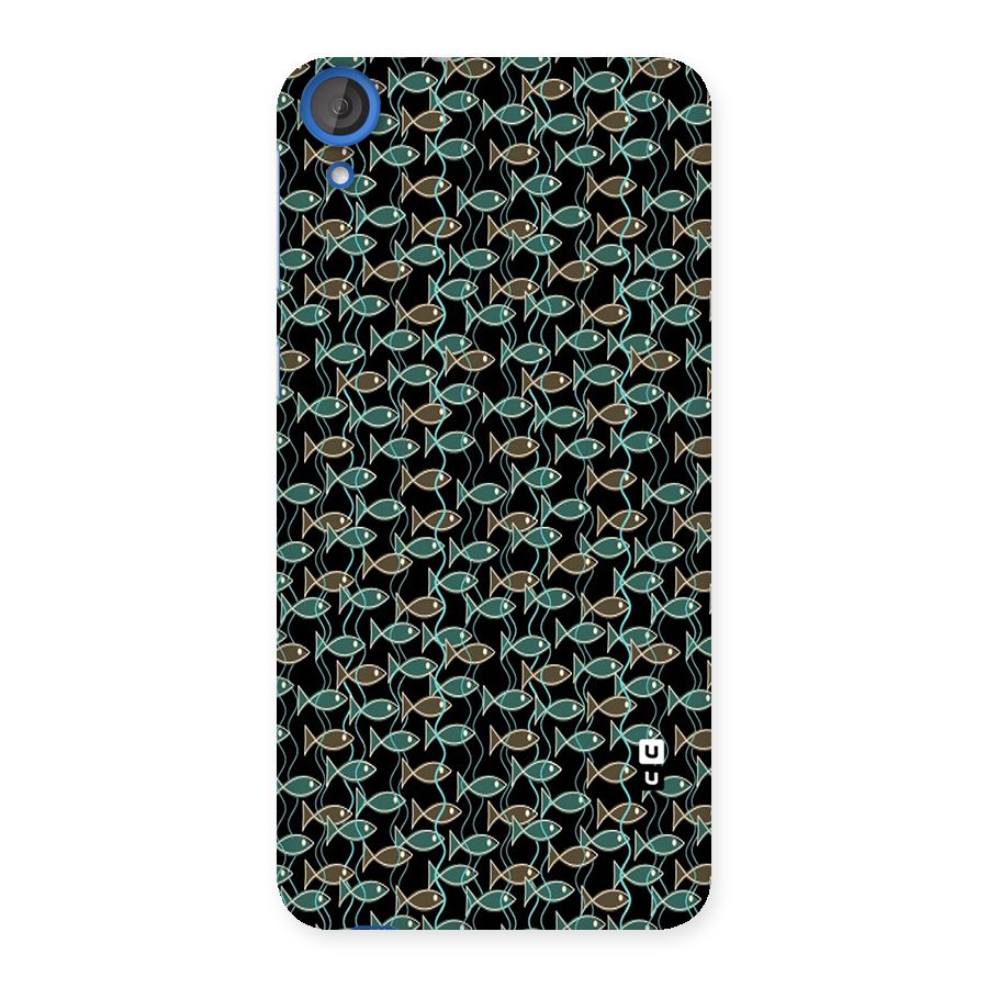 Animated Fishes Art Pattern Back Case for HTC Desire 820