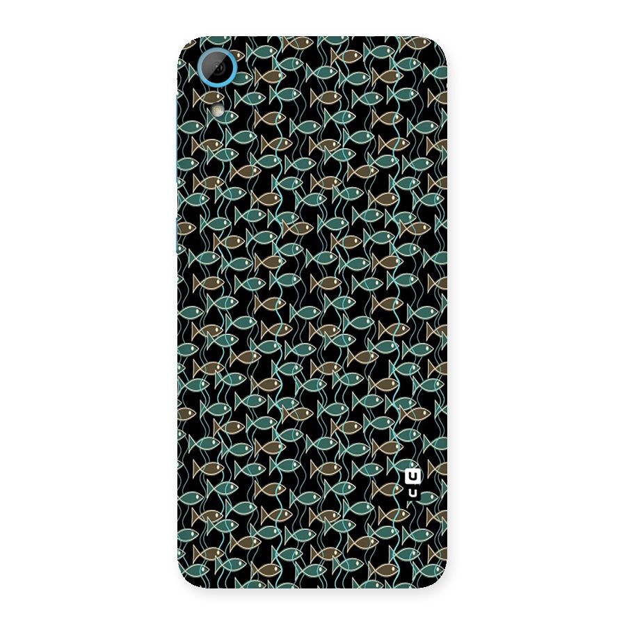 Animated Fishes Art Pattern Back Case for HTC Desire 826