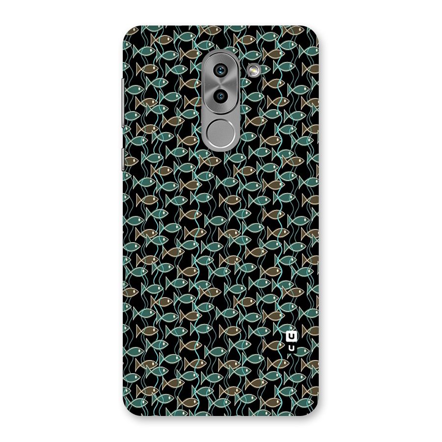Animated Fishes Art Pattern Back Case for Honor 6X
