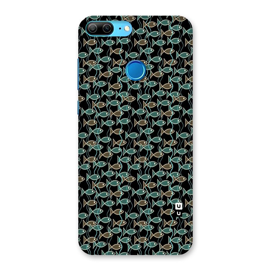 Animated Fishes Art Pattern Back Case for Honor 9 Lite
