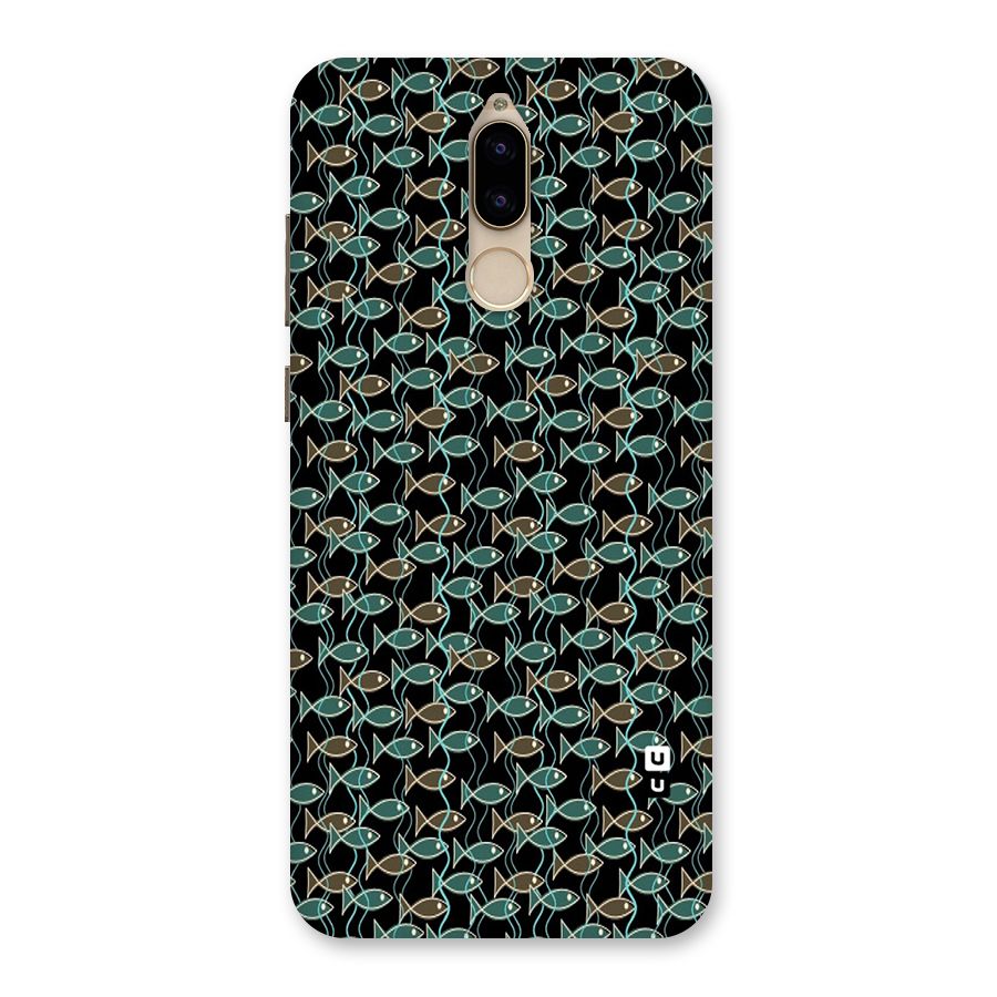 Animated Fishes Art Pattern Back Case for Honor 9i
