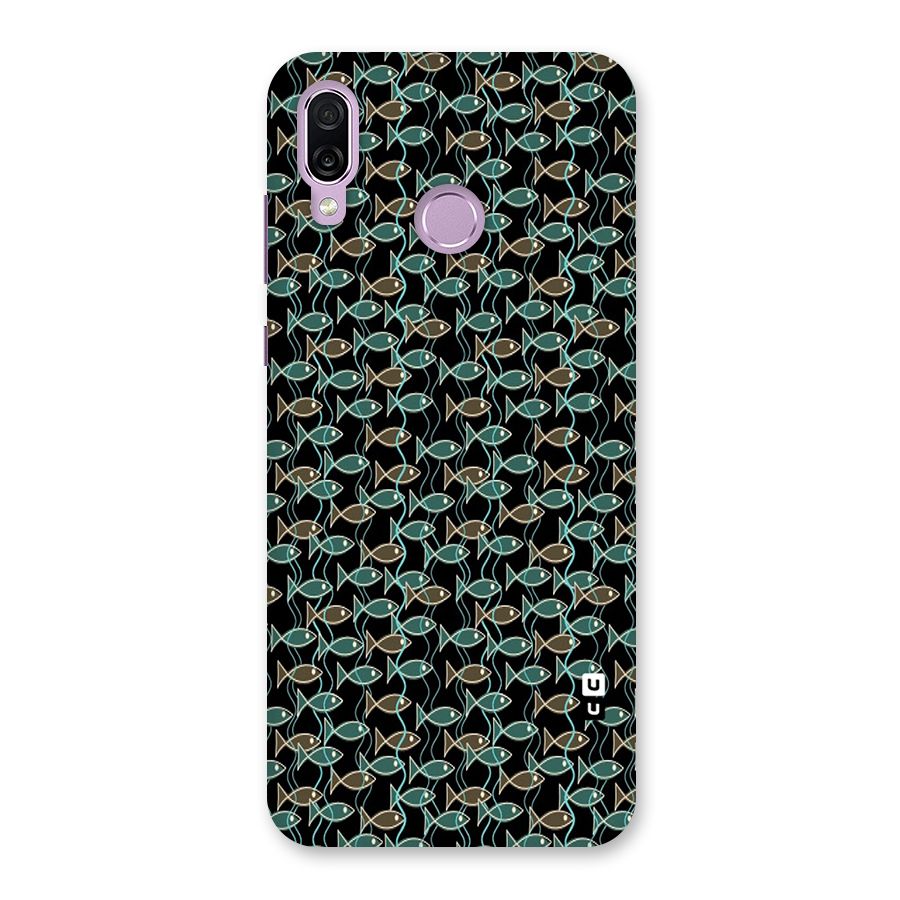 Animated Fishes Art Pattern Back Case for Honor Play
