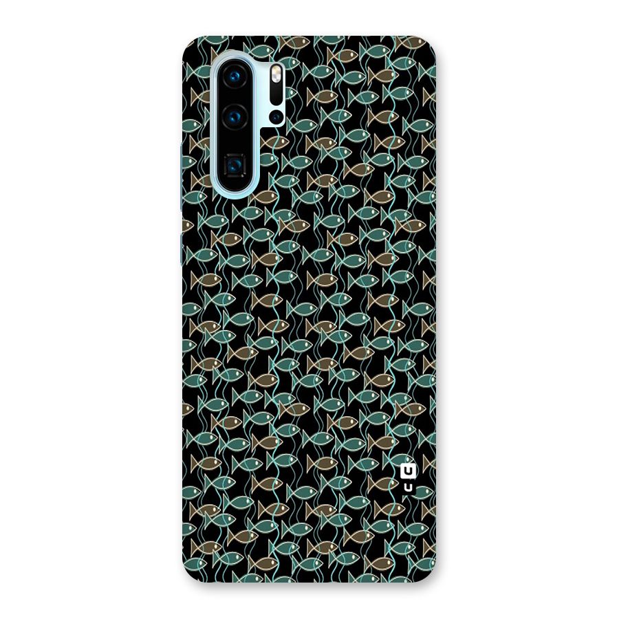 Animated Fishes Art Pattern Back Case for Huawei P30 Pro
