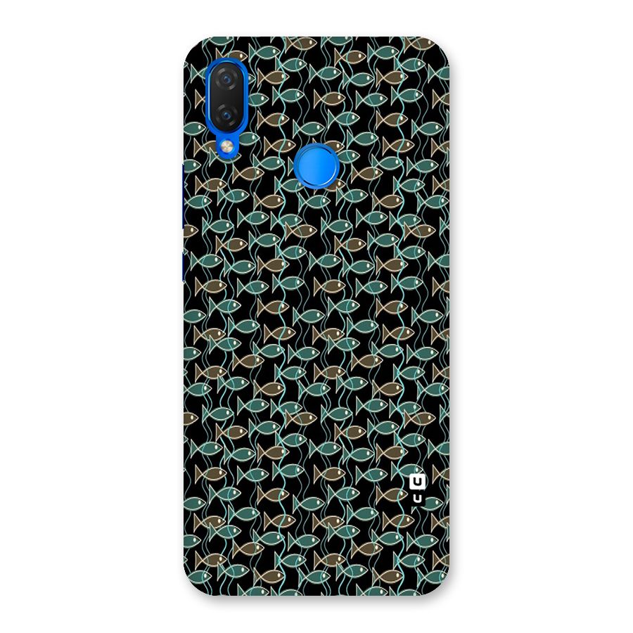 Animated Fishes Art Pattern Back Case for Huawei P Smart+