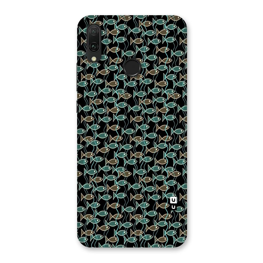 Animated Fishes Art Pattern Back Case for Huawei Y9 (2019)