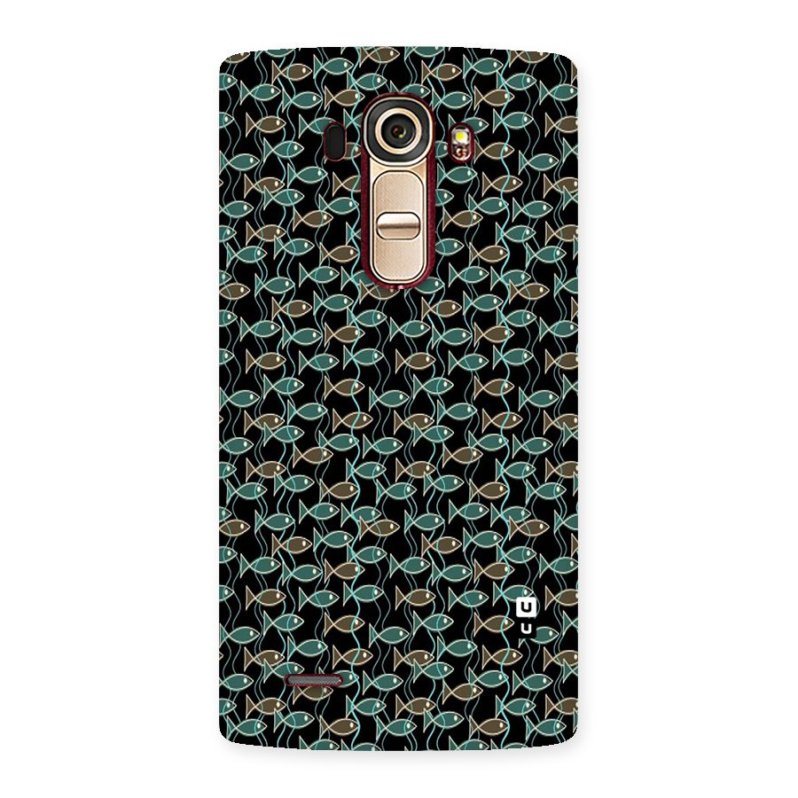 Animated Fishes Art Pattern Back Case for LG G4