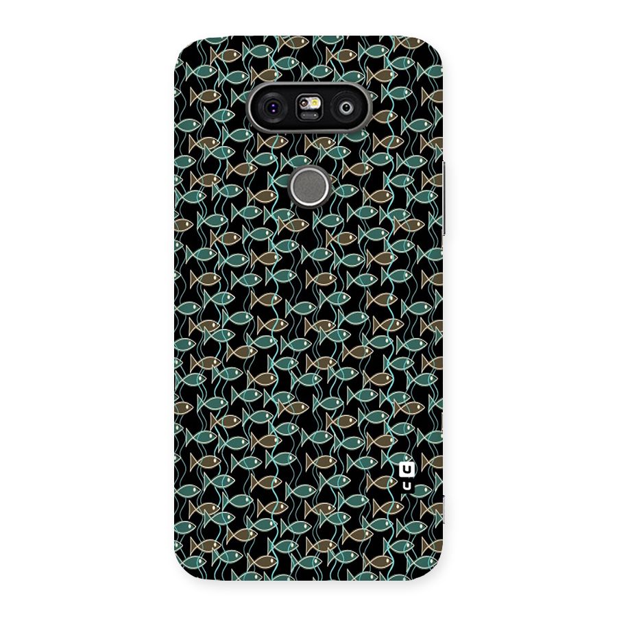 Animated Fishes Art Pattern Back Case for LG G5