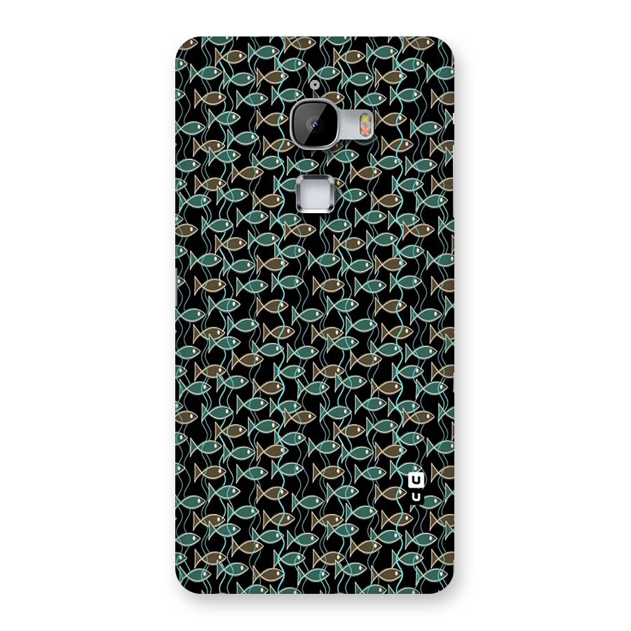 Animated Fishes Art Pattern Back Case for LeTv Le Max