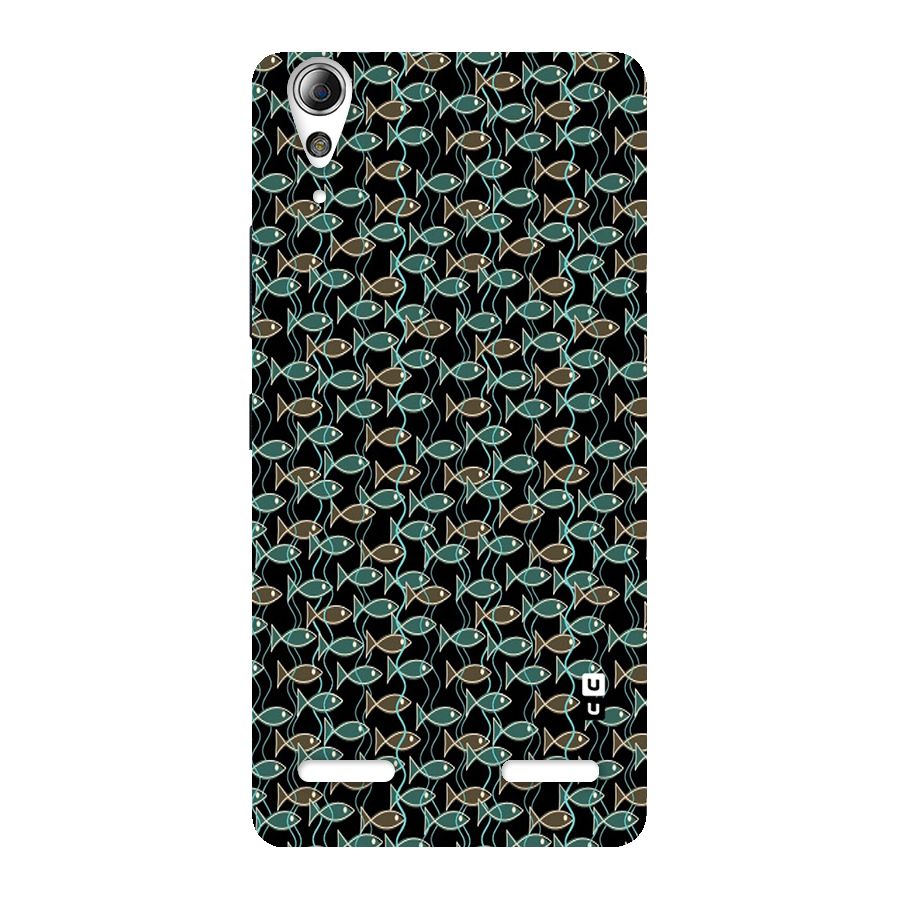 Animated Fishes Art Pattern Back Case for Lenovo A6000 Plus