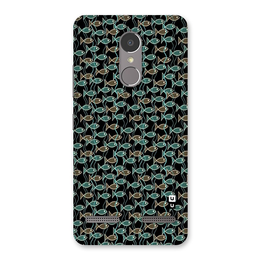 Animated Fishes Art Pattern Back Case for Lenovo K6 Power