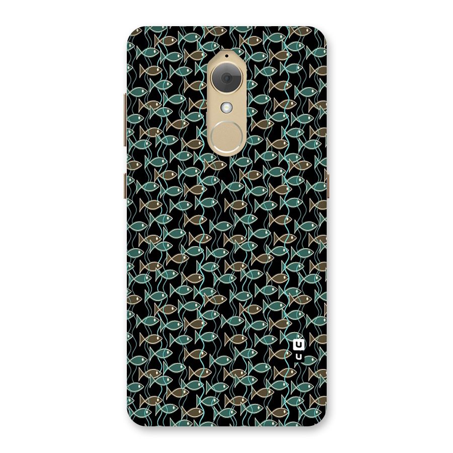 Animated Fishes Art Pattern Back Case for Lenovo K8