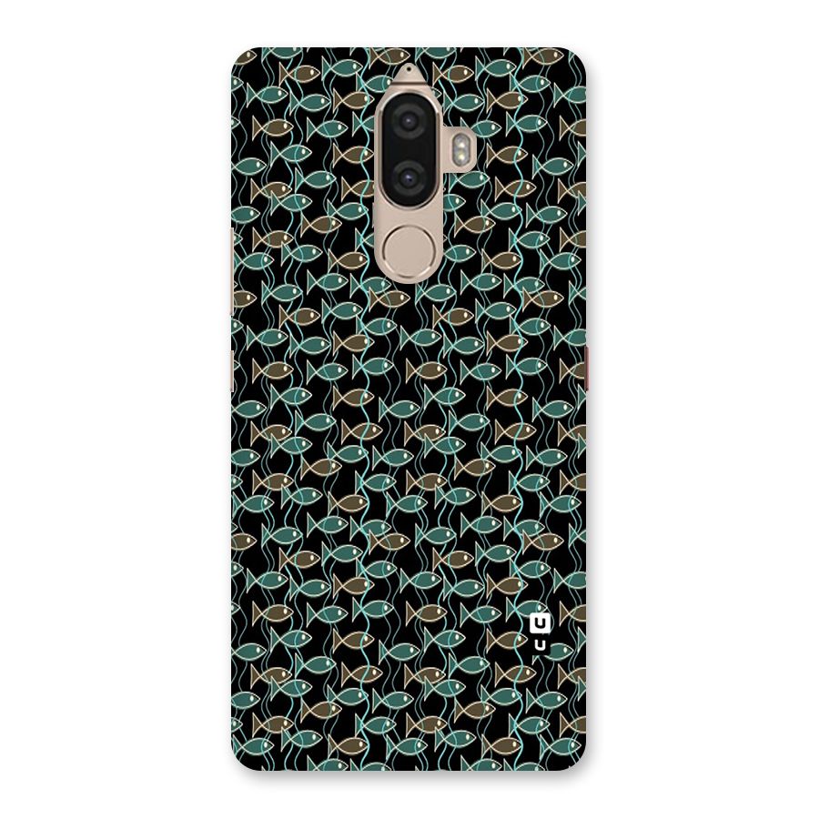 Animated Fishes Art Pattern Back Case for Lenovo K8 Note